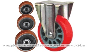Колесо неповоротное Lema FC1-TPU-125-230-6I