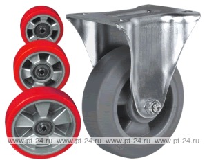 Колесо неповоротное Lema FH1-TPU-200-450-6A