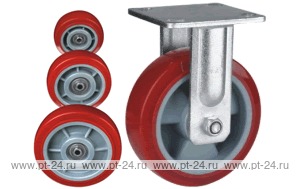 Колесо неповоротное Lema GC1-TPU-125-350-6H